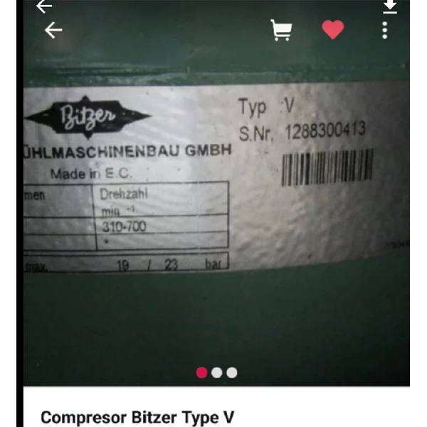 Compressor Bitzer type 2FES-2Y-40S